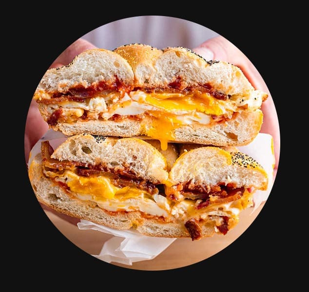 Bacon, Egg & Cheese Sandwich